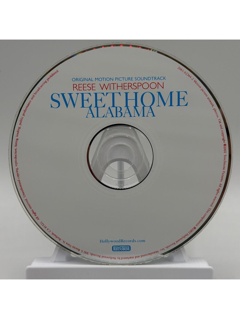 Sweet Home Alabama Motion Picture Soundtrack (2002) - Audio CD * Disc Only *